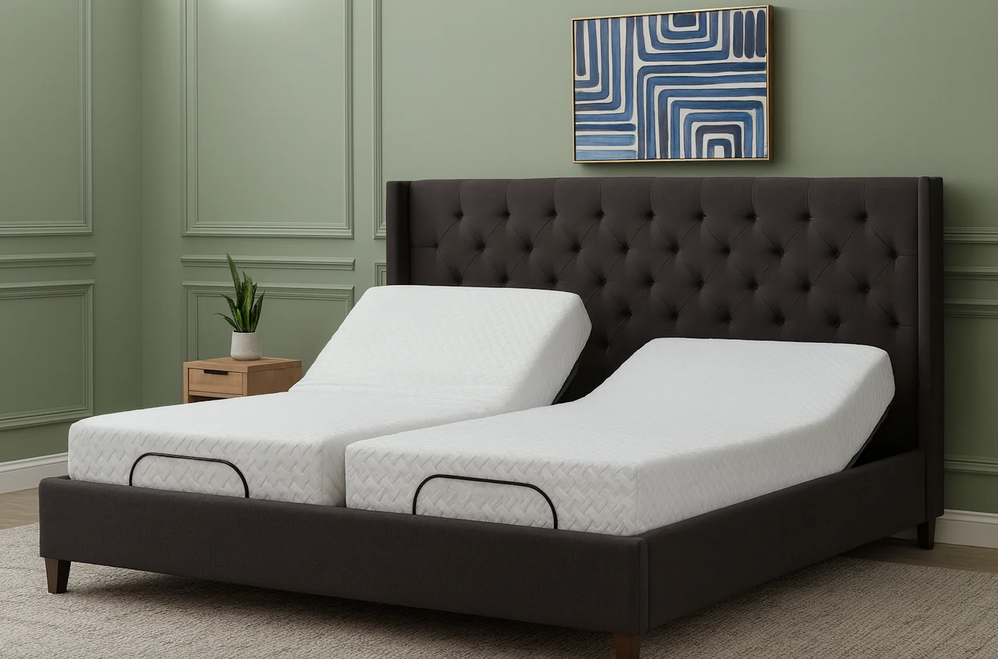 Electric Adjustable Bed Frame Base - Furniture Park Series.