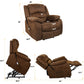 Soft Fabric Power Lift Recliner Chair for Elderly with Side Pockets & USB Ports, Supports up to 360 lbs