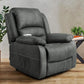 Soft Fabric Power Lift Recliner Chair for Elderly with Side Pockets & USB Ports, Supports up to 360 lbs