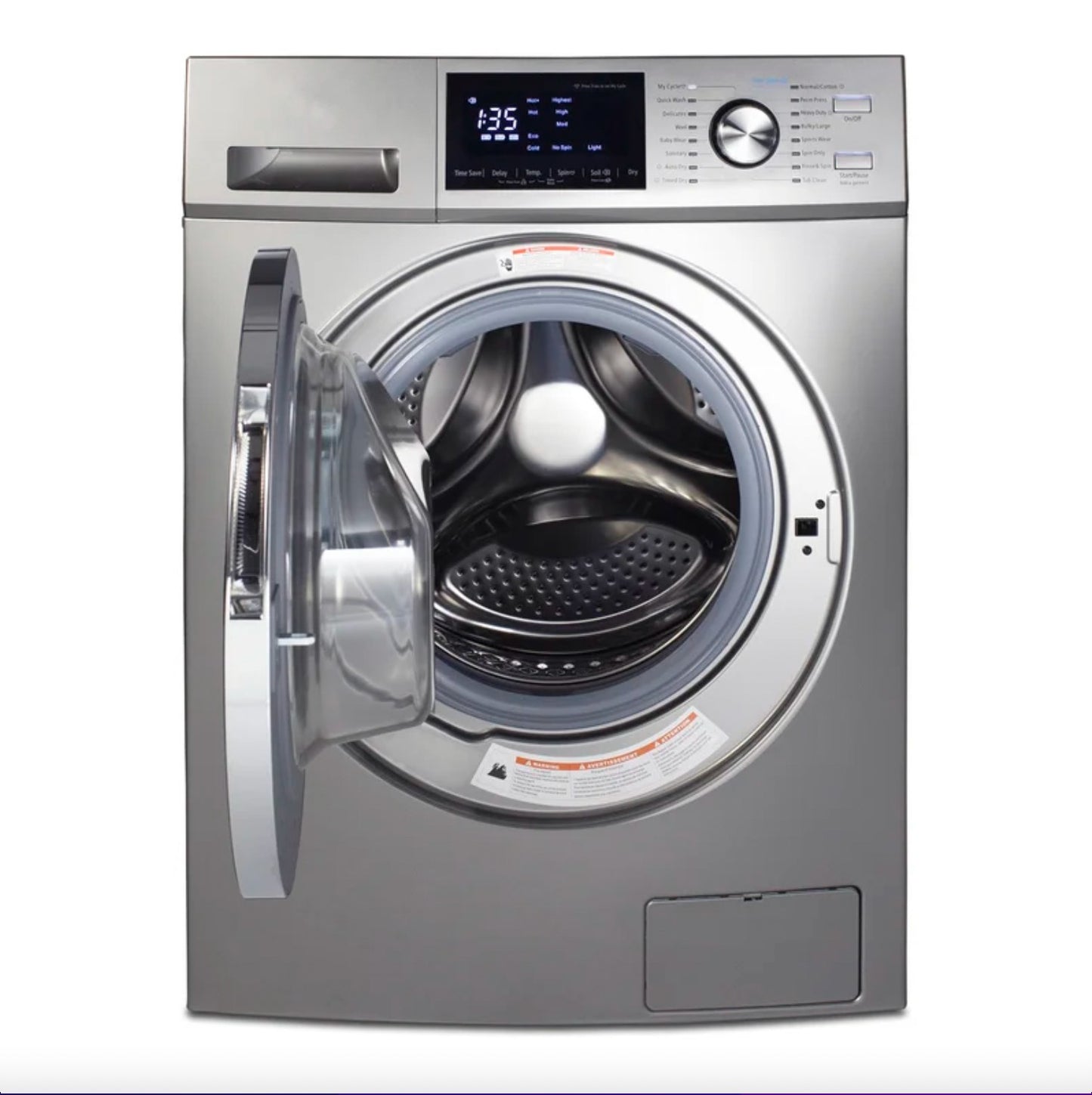 National 24 in. 2.7 cu. ft. All In One Front Load Washer & Ventless Dryer Combo