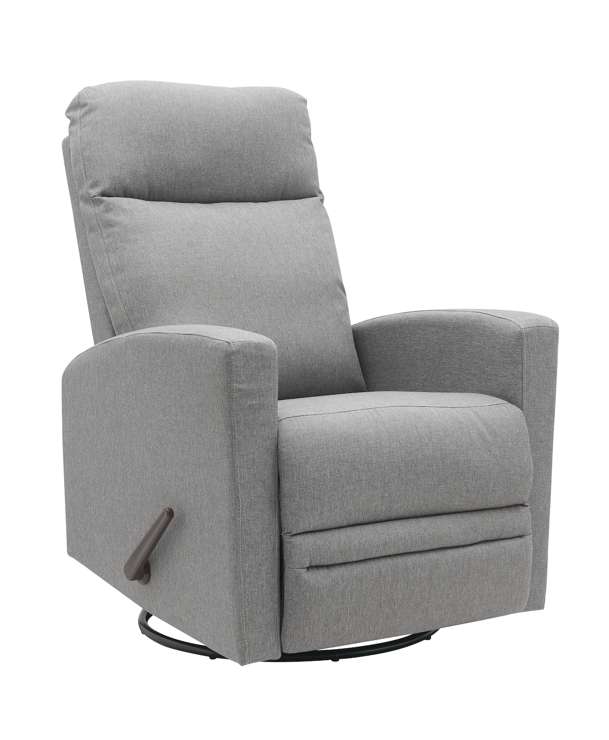 Fabric 360 Degree Swivel Gliding Rocking Recliner