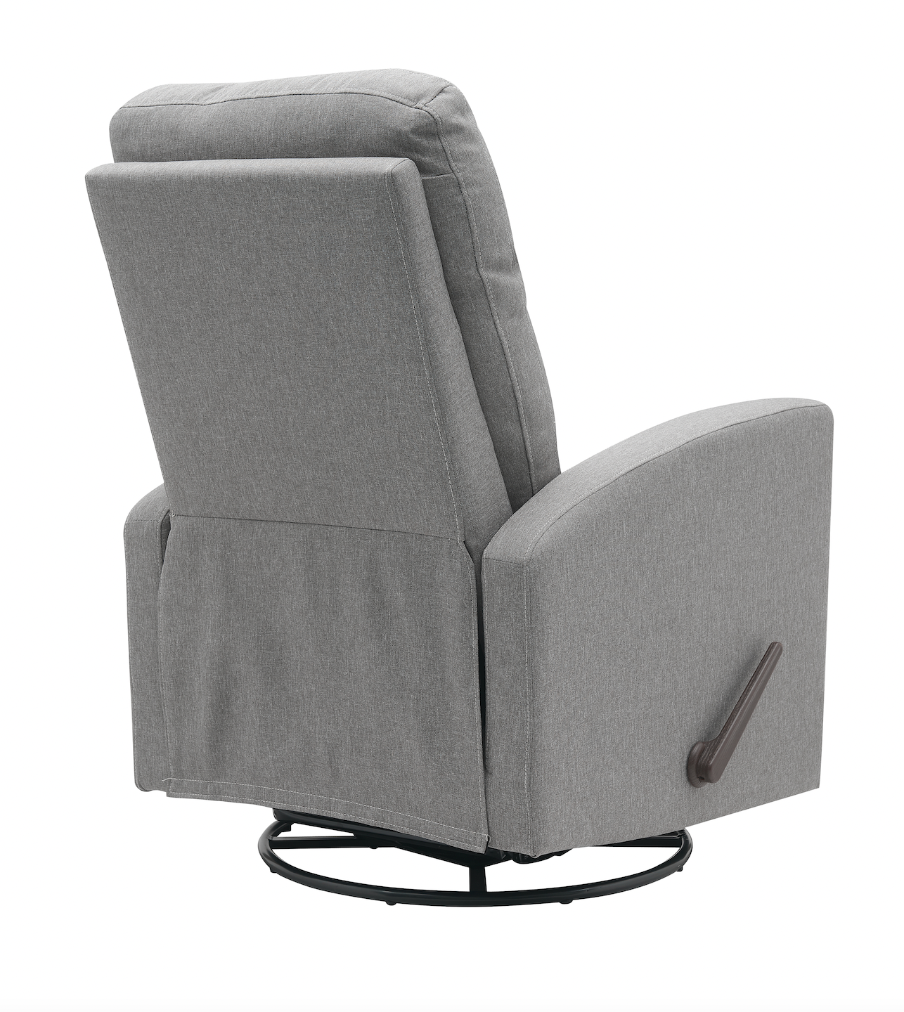 Fabric 360 Degree Swivel Gliding Rocking Recliner