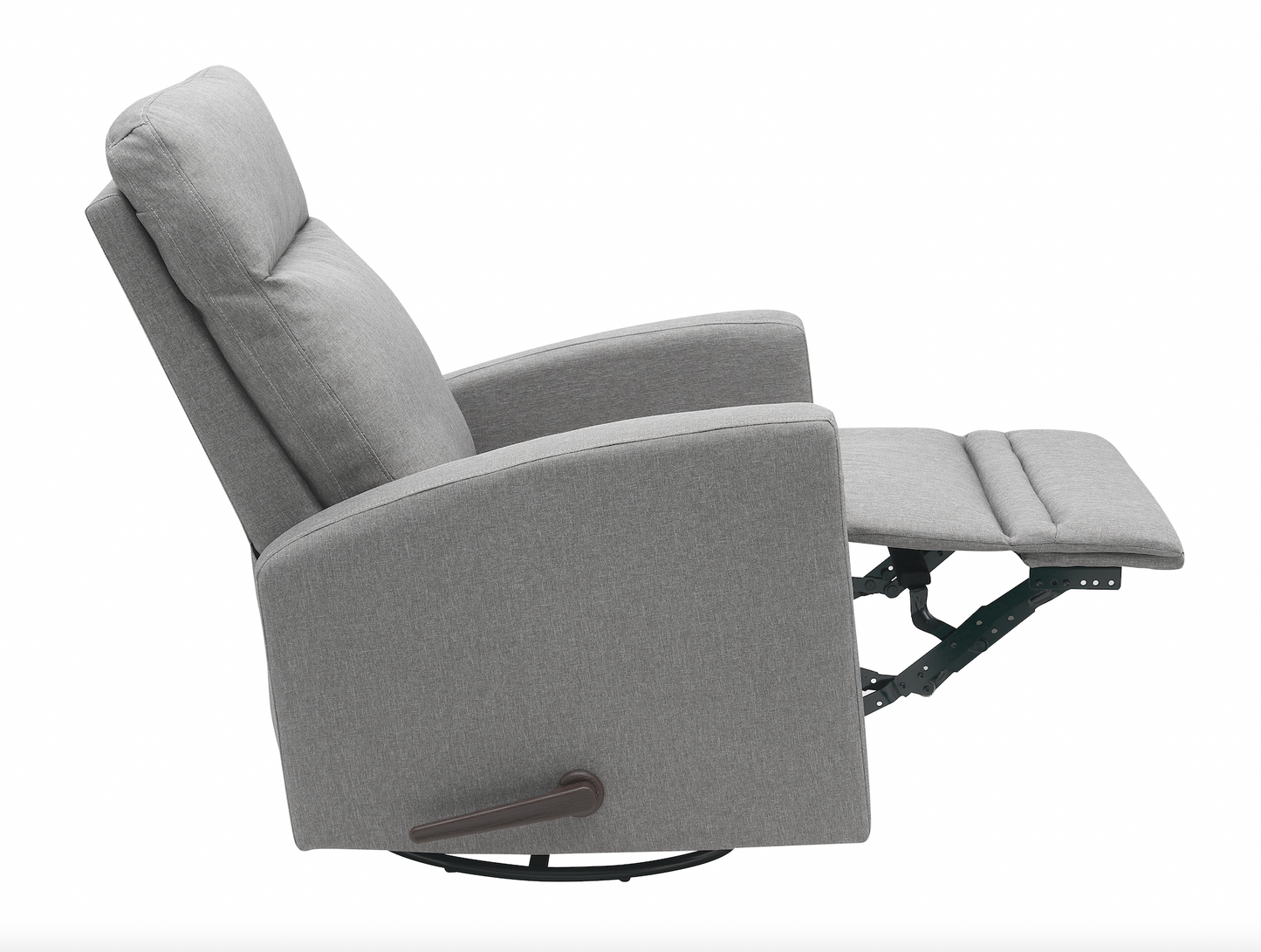 Fabric 360 Degree Swivel Gliding Rocking Recliner