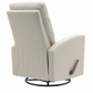 Fabric 360 Degree Swivel Gliding Rocking Recliner