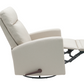 Fabric 360 Degree Swivel Gliding Rocking Recliner