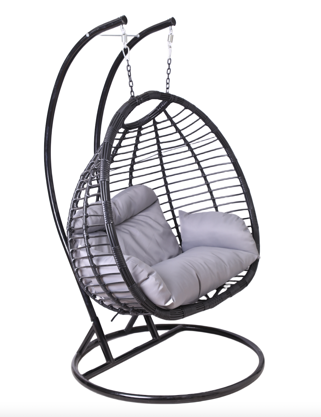 Patio Hanging Egg Chair w/ Stand & Large Cushions Clear Out Sale! Ends September 12th, 2024!