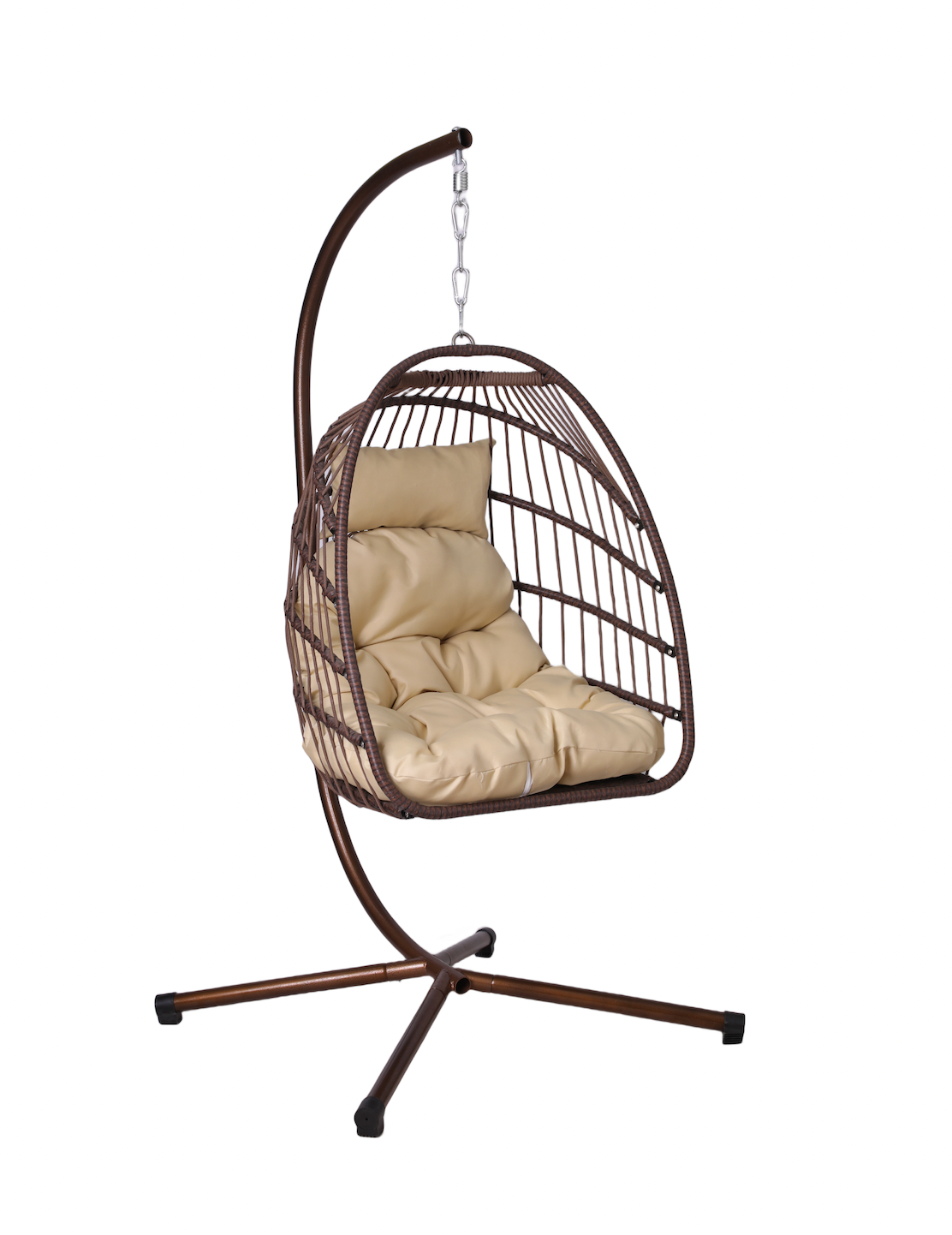 Patio Hanging Egg Chair w/ Stand & Large Cushions Clear Out Sale! Ends September 12th, 2024!