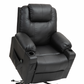 Fabric/Leather Power Lift Recliner Chair for Elderly w/ Side Pockets & Cup Holders Sale Ends September 20th, 2024, 2024!