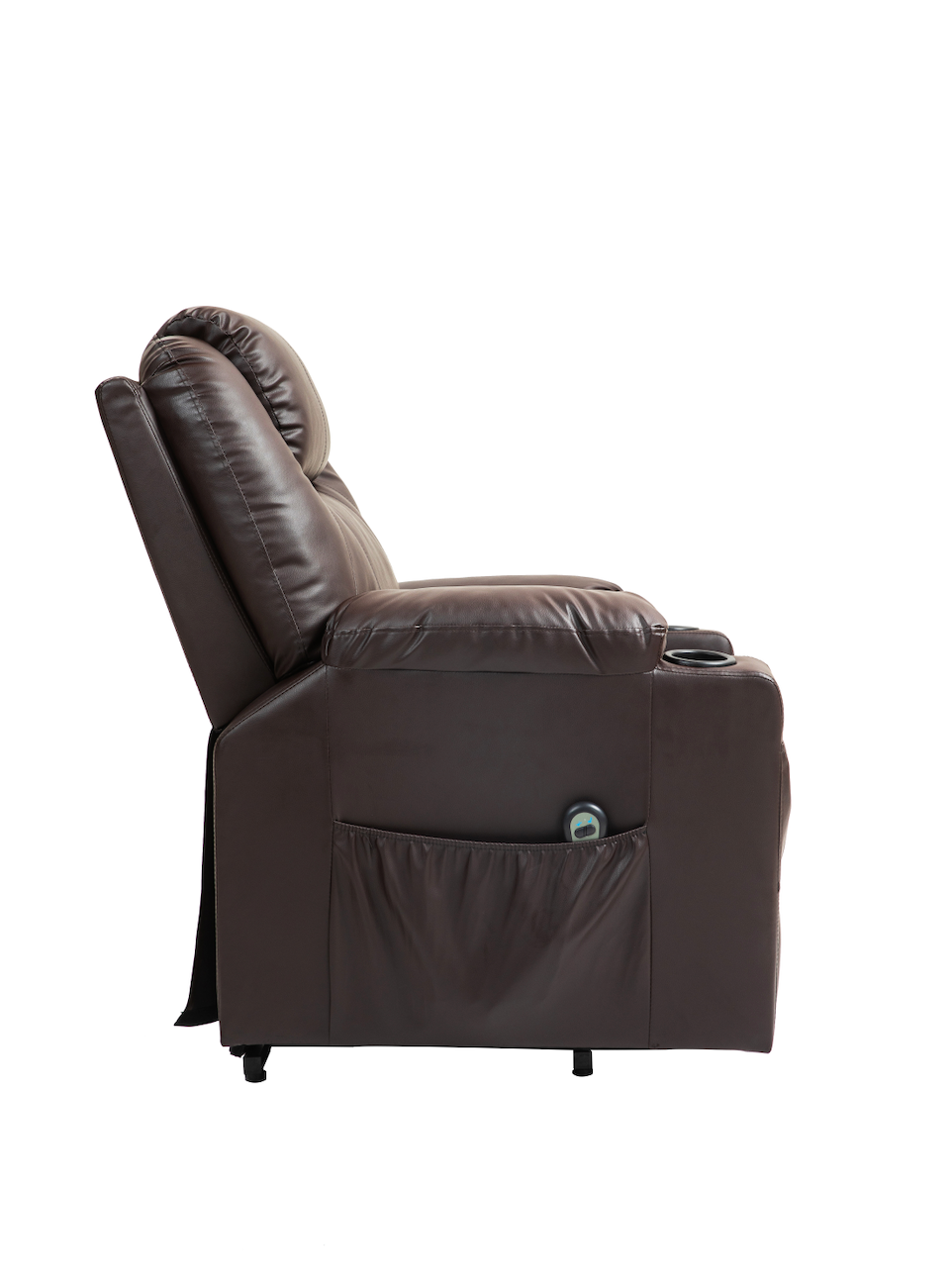 Fabric/Leather Power Lift Recliner Chair for Elderly w/ Side Pockets & Cup Holders Sale Ends September 20th, 2024, 2024!