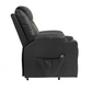 Fabric/Leather Power Lift Recliner Chair for Elderly w/ Side Pockets & Cup Holders Sale Ends September 20th, 2024, 2024!