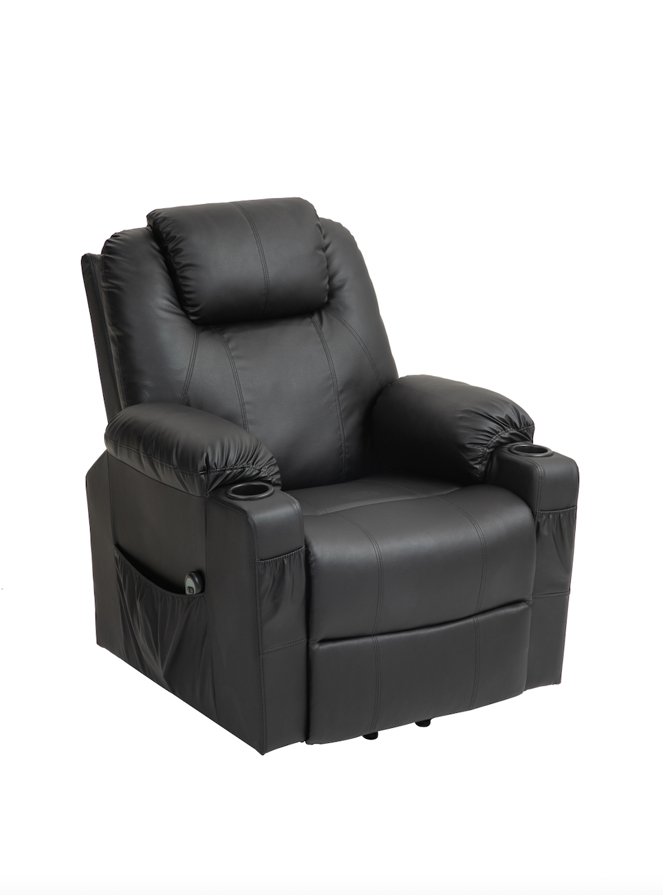 Fabric/Leather Power Lift Recliner Chair for Elderly w/ Side Pockets & Cup Holders Sale Ends September 20th, 2024, 2024!