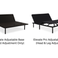 Electric Adjustable Bed Frame Base - Furniture Park Series.