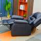 Leather Power Lift Chair Recliner With Heat, Massage, Remote Control, & Side Pocket