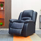 Leather Power Lift Chair Recliner With Heat, Massage, Remote Control, & Side Pocket